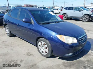 2007 Hyundai Elantra GLS with VIN KMHDU46D77U245335, listed as a IAAI auction lot 41658372 with 194,625 mi miles. Bid and sale history available at carsss.com. Image 1.