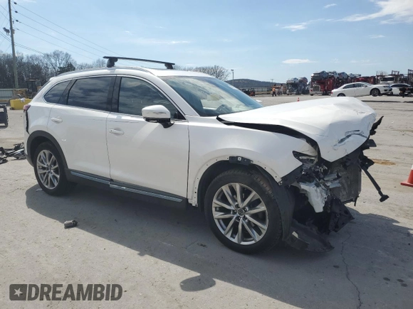 2017 Mazda CX-9 Signature with VIN JM3TCBEY8H0129718, listed as a Copart auction lot 50511875 with 81,203 mi miles and Salvage title. Bid and sale history available at DreamBid. Image 4.