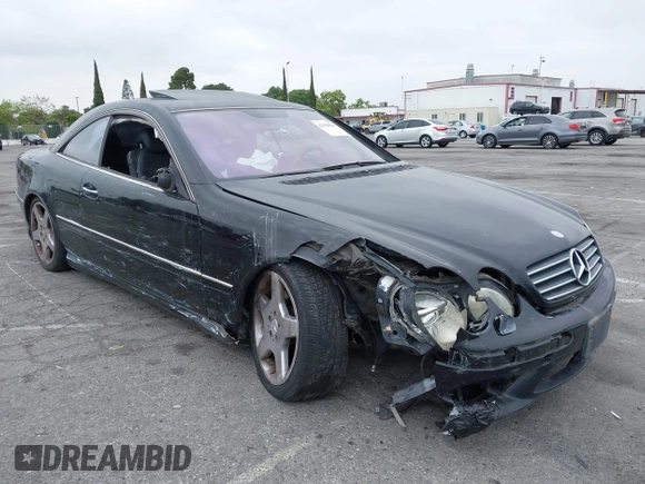 2005 Mercedes-Benz CL 500 z VIN WDBPJ75J45A045092, wystawiony jako IAAI lot #42159519 z przebiegiem Nie podano mil oraz . Historia ofert i sprzedaży dostępna na DreamBid. Obrazek 1.