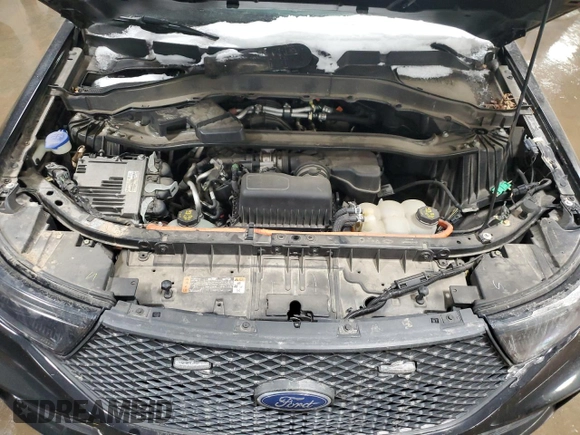 2022 Ford Police Interceptor Utility z VIN 1FM5K8AW1NNA01987, wystawiony jako Copart lot #45993075 z przebiegiem 58 342 mil mil oraz Szkody całkowita. Historia ofert i sprzedaży dostępna na DreamBid. Obrazek 11.