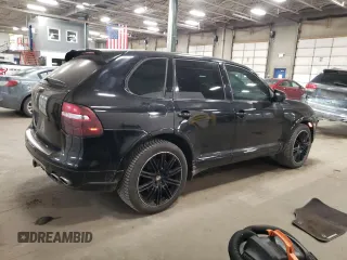 2008 Porsche Cayenne Turbo with VIN WP1AC29P58LA83408, listed as a Copart auction lot 41396465 with 93,235 mi miles and Salvage Title. Bid and sale history available at carsss.com. Image 3.