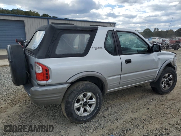 2002 Isuzu Rodeo with VIN 4S2CM57W024315499, listed as a Copart auction lot 75885194 with 183,425 mi miles and Salvage title. Bid and sale history available at DreamBid. Image 3.