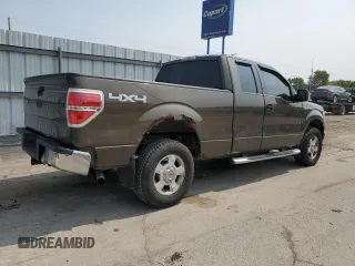 2009 Ford F-150 STX with VIN 1FTRX14849FA73732, listed as a Copart auction lot 59317545 with 162,744 mi miles and Salvage title. Bid and sale history available at DreamBid. Image 3.