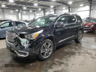 2018 GMC Acadia Denali z VIN 1GKKNXLS3JZ211307, wystawiony jako Copart lot #43384845 z przebiegiem 172 858 mil mil oraz Szkoda całkowita • Salvage title. Historia ofert i sprzedaży dostępna na DreamBid. Obrazek 1.