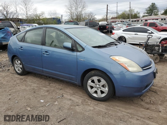 2008 Toyota Prius with VIN JTDKB20U287771418, listed as a Copart auction lot 53076135 with 128,719 mi miles and Salvage Title. Bid and sale history available at DreamBid. Image 4.
