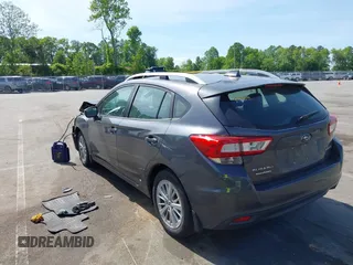2018 Subaru Impreza Premium with VIN 4S3GTAD60J3705407, listed as a IAAI auction lot 42109867 with 74,014 mi miles and . Bid and sale history available at DreamBid. Image 3.