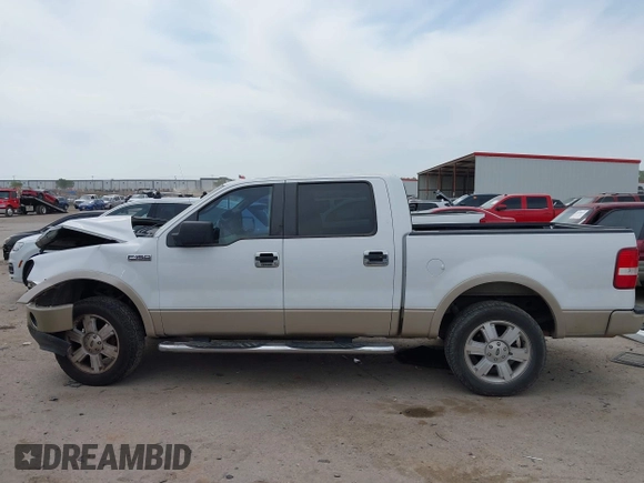 2008 Ford F-150 XLT with VIN 1FTPW12V88FA45708, listed as a IAAI auction lot 42069177 with 188,921 mi miles. Bid and sale history available at carsss.com. Image 14.