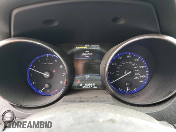 2015 Subaru Outback Premium with VIN 4S4BSBHC7F3337829, listed as a Copart auction lot 57609355 with 126,647 mi miles and Clean title. Bid and sale history available at DreamBid. Image 9.