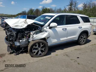 2022 Hyundai Palisade SEL с VIN KM8R4DHE1NU458094, выставлен на аукционе Copart как лот 62136285 с пробегом 36 021 миль миль и Списание • Salvage title. История ставок и продаж доступна на DreamBid. Изображение 1.