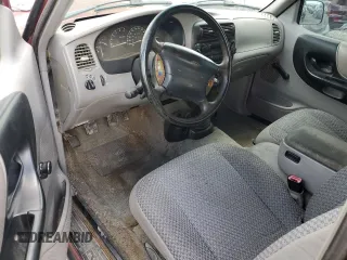1998 Ford Ranger XL with VIN 1FTZR15UXWPA17399, listed as a Copart auction lot 60555045 with 381,232 mi miles and Salvage title. Bid and sale history available at DreamBid. Image 8.