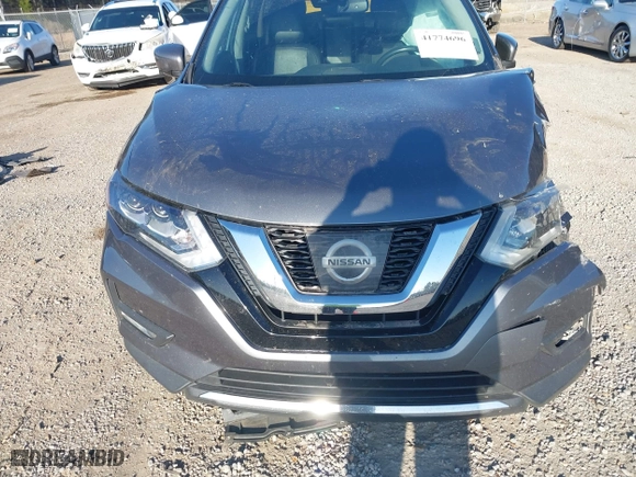 2017 Nissan Rogue S with VIN 5N1AT2MT1HC760987, listed as a IAAI auction lot 41774696 with 127,547 mi miles. Bid and sale history available at carsss.com. Image 6.