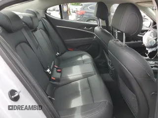 2020 Genesis G70 2.0T with VIN KMTG64LA7LU056492, listed as a Copart auction lot 46338413 with 24,645 mi miles and . Bid and sale history available at DreamBid. Image 10.