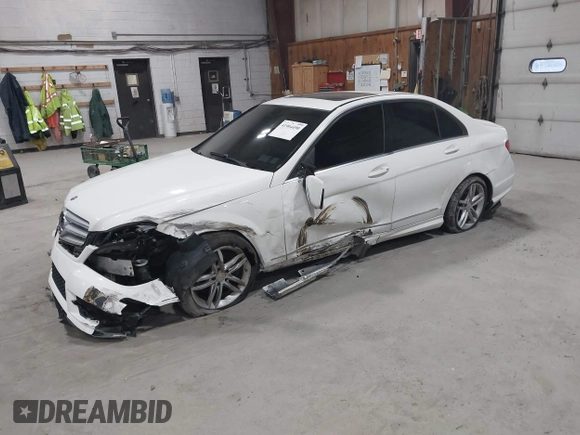 2013 Mercedes-Benz C-Class C 300 Sport with VIN WDDGF8AB7DA833263, listed as a IAAI auction lot 41904490 with 133,746 mi miles. Bid and sale history available at carsss.com. Image 17.
