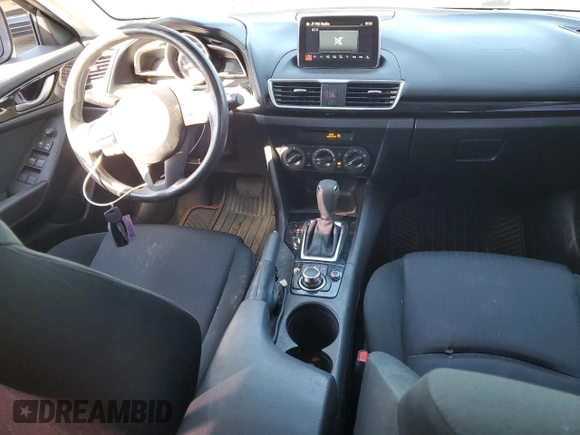 2016 Mazda 3 i Sport with VIN JM1BM1J71G1338297, listed as a Copart auction lot 45762895 with 87,768 mi miles and Salvage Title. Bid and sale history available at DreamBid. Image 8.