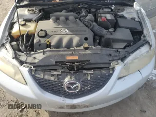 2004 Mazda Mazda6 s with VIN 1YVFP80D145N12084, listed as a Copart auction lot 41845315 with 67,258 mi miles and Salvage Title. Bid and sale history available at carsss.com. Image 12.