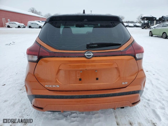 2022 Nissan Kicks SR with VIN 3N1CP5DV0NL502886, listed as a Copart auction lot 88497075 with 47,549 mi miles and Clean Title. Bid and sale history available at carsss.com. Image 6.