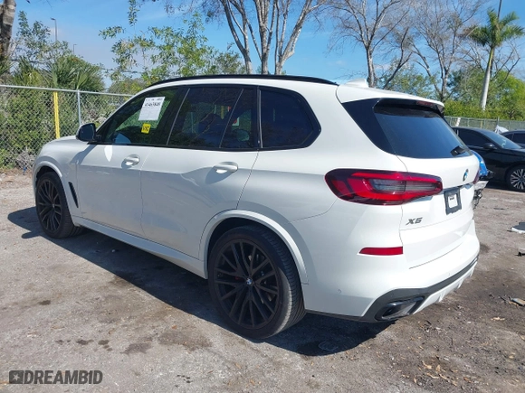 2023 BMW X5 sDrive40i with VIN 5UXCR4C04P9P85181, listed as a IAAI auction lot 41463840 with 20,819 mi miles. Bid and sale history available at carsss.com. Image 3.