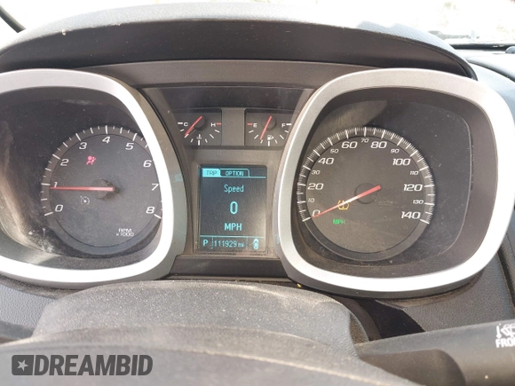 2013 Chevrolet Equinox LT with VIN 2GNALPEK6D6430344, listed as a IAAI auction lot 42109103 with 111,929 mi miles and . Bid and sale history available at DreamBid. Image 7.