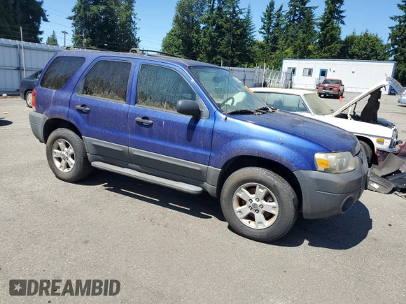 2006 Ford Escape XLT with VIN 1FMCU93116KA46925, listed as a Copart auction lot 62620345 with 165,383 mi miles and Clean title. Bid and sale history available at DreamBid. Image 4.