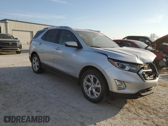 2020 Chevrolet Equinox LT with VIN 3GNAXLEX5LS538673, listed as a Copart auction lot 47166745 with 192,635 mi miles and Salvage Title. Bid and sale history available at carsss.com. Image 4.