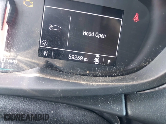 2019 Chevrolet Trax LT with VIN KL7CJPSB9KB810930, listed as a IAAI auction lot 42030573 with 59,259 mi miles. Bid and sale history available at carsss.com. Image 16.