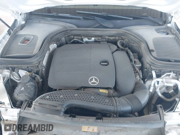 2022 Mercedes-Benz GLC 300 with VIN W1N0G8DB2NG100453, listed as a IAAI auction lot 42066751 with 24,345 mi miles and . Bid and sale history available at DreamBid. Image 10.