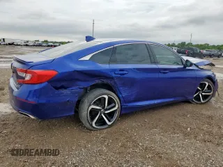 2020 Honda Accord Sport with VIN 1HGCV2F37LA019365, listed as a Copart auction lot 60469655 with 103,881 mi miles and Salvage title. Bid and sale history available at DreamBid. Image 3.