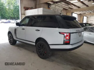 2016 Land Rover Range Rover HSE with VIN SALGS2KF7GA249348, listed as a IAAI auction lot 42618077 with 108,916 mi miles and . Bid and sale history available at DreamBid. Image 3.