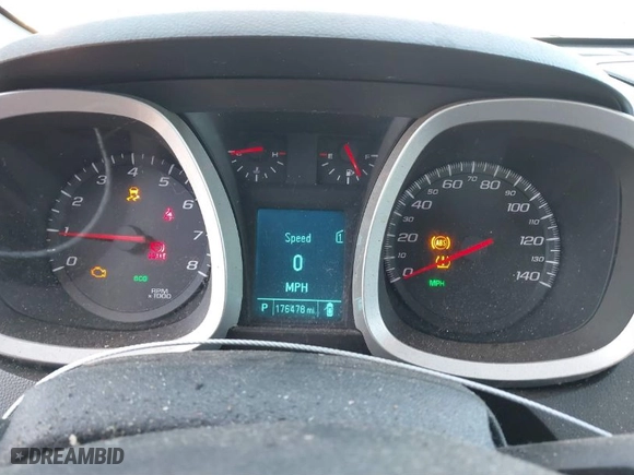 2012 Chevrolet Equinox LS with VIN 2GNALBEK2C1126085, listed as a IAAI auction lot 41883683 with 176,478 mi miles. Bid and sale history available at carsss.com. Image 7.