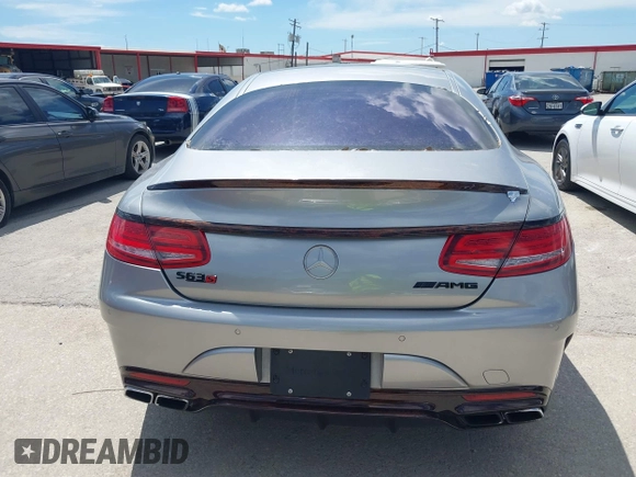 2015 Mercedes-Benz S 63 AMG with VIN WDDXJ7JB6FA001358, listed as a IAAI auction lot 42226275 with 49,034 mi miles and . Bid and sale history available at carsss.com. Image 16.