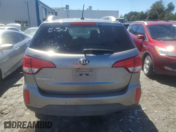 2014 Kia Sorento LX with VIN 5XYKTDA72EG461155, listed as a Copart auction lot 67802014 with 167,832 mi miles and Clean Title. Bid and sale history available at carsss.com. Image 6.