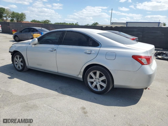 2007 Lexus ES 350 with VIN JTHBJ46G572075081, listed as a Copart auction lot 51098555 with 220,942 mi miles and Non Repairable. Bid and sale history available at carsss.com. Image 2.
