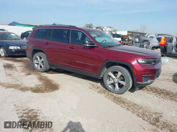 2021 Jeep Grand Cherokee Limited with VIN 1C4RJKBGXM8119742, listed as a IAAI auction lot 41839316 with 86,491 mi miles and . Bid and sale history available at DreamBid. Image 13.