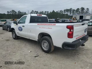 2023 Chevrolet Silverado 1500 Work Truck with VIN 3GCNAAED0PG104319, listed as a Copart auction lot 42690305 with 24,108 mi miles and Salvage Title. Bid and sale history available at carsss.com. Image 2.