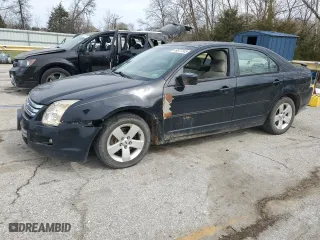 2007 Ford Fusion SE with VIN 3FAHP07Z17R175991, listed as a Copart auction lot 49877345 with 0 mi miles and Salvage Title. Bid and sale history available at carsss.com. Image 1.