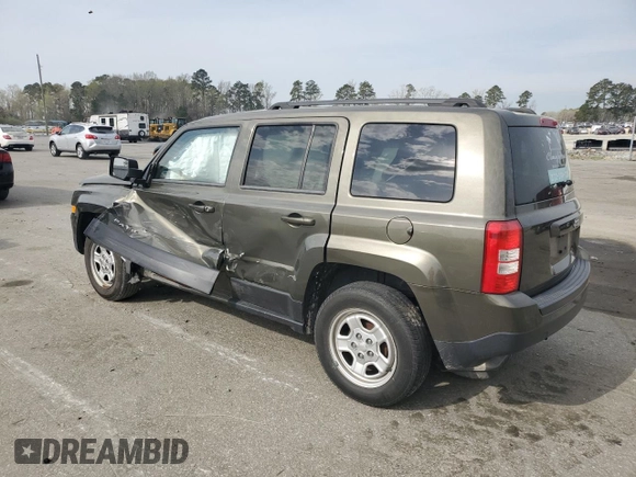 2015 Jeep Patriot Sport with VIN 1C4NJPBB5FD334648, listed as a Copart auction lot 50213805 with 184,019 mi miles and Salvage Title. Bid and sale history available at DreamBid. Image 2.