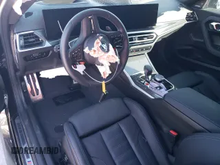 2024 BMW M2 with VIN 3MF13DM07R8E22344, listed as a Copart auction lot 51375944 with 0 mi miles and Salvage Title. Bid and sale history available at carsss.com. Image 8.