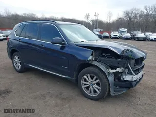 2015 BMW X5 xDrive35i with VIN 5UXKR0C53F0P05596, listed as a IAAI auction lot 41715931 with 110,265 mi miles. Bid and sale history available at carsss.com. Image 1.