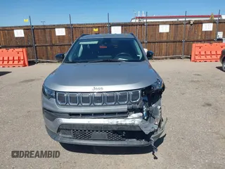 2022 Jeep Compass Latitude with VIN 3C4NJDBB0NT230866, listed as a IAAI auction lot 41979792 with 53,146 mi miles and . Bid and sale history available at DreamBid. Image 12.