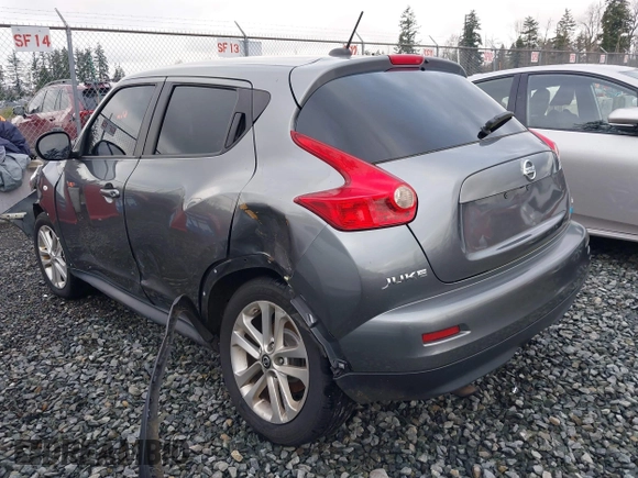 2011 Nissan Juke SL with VIN JN8AF5MV2BT023470, listed as a IAAI auction lot 41289186 with 142,319 mi miles. Bid and sale history available at carsss.com. Image 3.