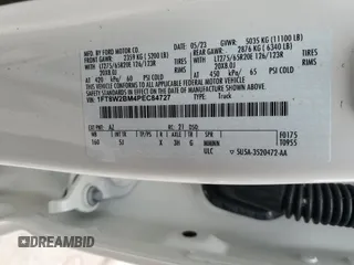 2023 Ford F-250 XL с VIN 1FT8W2BM4PEC84727, выставлен на аукционе Copart как лот 53122115 с пробегом 31 909 миль миль и Списание • Salvage title. История ставок и продаж доступна на DreamBid. Изображение 12.