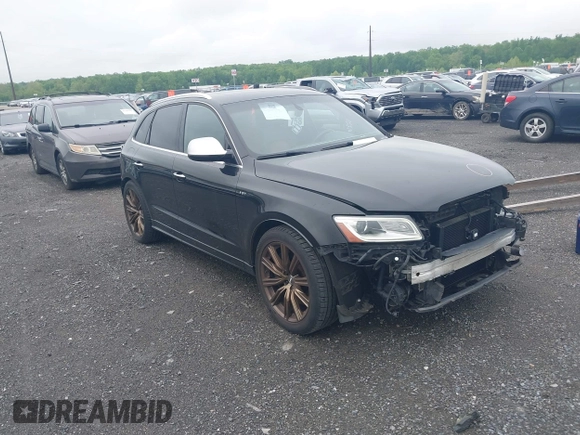 2016 Audi SQ5 Premium Plus with VIN WA1CCAFP1GA008900, listed as a IAAI auction lot 42146175 with 90,510 mi miles and . Bid and sale history available at DreamBid. Image 1.