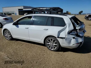 2019 Volkswagen Golf SportWagen S with VIN 3VW117AU3KM508682, listed as a Copart auction lot 48184285 with 49,271 mi miles and Salvage Title. Bid and sale history available at carsss.com. Image 2.