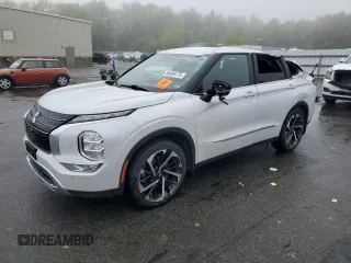 2022 Mitsubishi Outlander SE with VIN JA4J4UA8XNZ075791, listed as a Copart auction lot 55496175 with 53,993 mi miles and Salvage title. Bid and sale history available at DreamBid. Image 1.