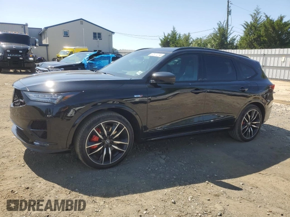 2023 Acura MDX Type S w/Advance Package with VIN 5J8YD8H88PL001133, listed as a Copart auction lot 67517274 with 25,717 mi miles and Salvage Title. Bid and sale history available at carsss.com. Image 1.