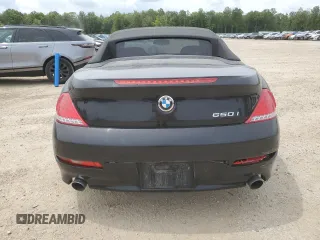 2008 BMW 6 Series 650i with VIN WBAEB53558CX60100, listed as a Copart auction lot 62189194 with 171,562 mi miles and Non Repairable. Bid and sale history available at carsss.com. Image 6.