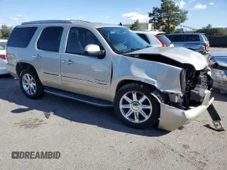 2013 GMC Yukon Denali with VIN 1GKS2EEF0DR267478, listed as a Copart auction lot 49575025 with 53,637 mi miles and Salvage Title. Bid and sale history available at carsss.com. Image 4.