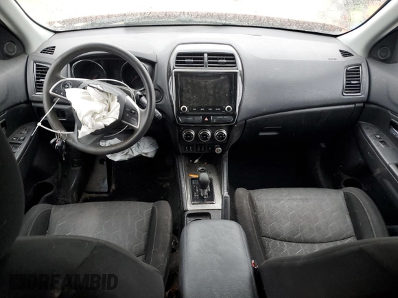 2020 Mitsubishi Outlander ES with VIN JA4AR3AU8LU023191, listed as a Copart auction lot 49803675 with Not provided miles and Salvage title. Bid and sale history available at DreamBid. Image 8.