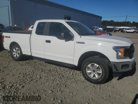 2020 Ford F-150 XL with VIN 1FTEX1EB8LFB83747, listed as a Copart auction lot 75006024 with 82,262 mi miles and Salvage Title. Bid and sale history available at carsss.com. Image 4.