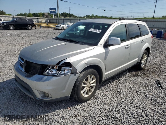 2014 Dodge Journey SXT z VIN 3C4PDCBG7ET126901, wystawiony jako Copart lot #52882625 z przebiegiem 176 923 mil mil oraz Szkoda całkowita • Salvage title. Historia ofert i sprzedaży dostępna na DreamBid. Obrazek 1.